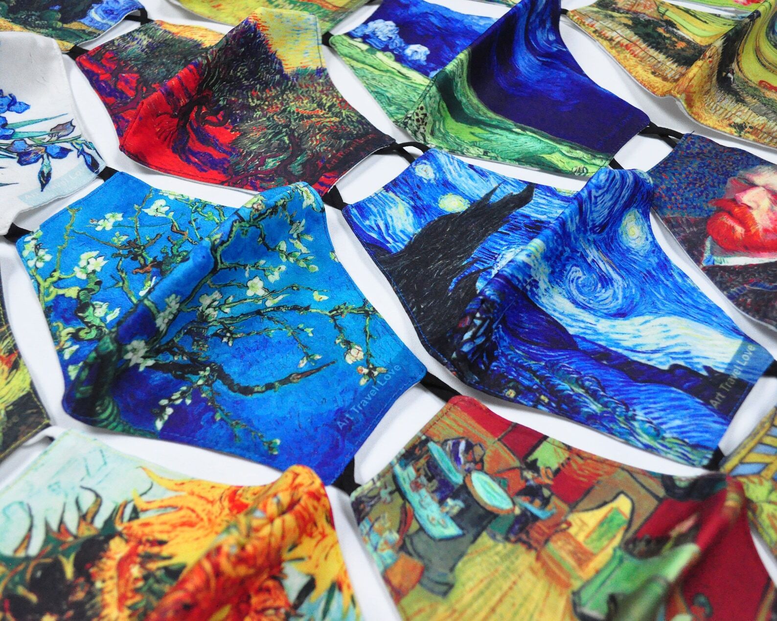 Classic Artist Face Masks By ArtTravelLove