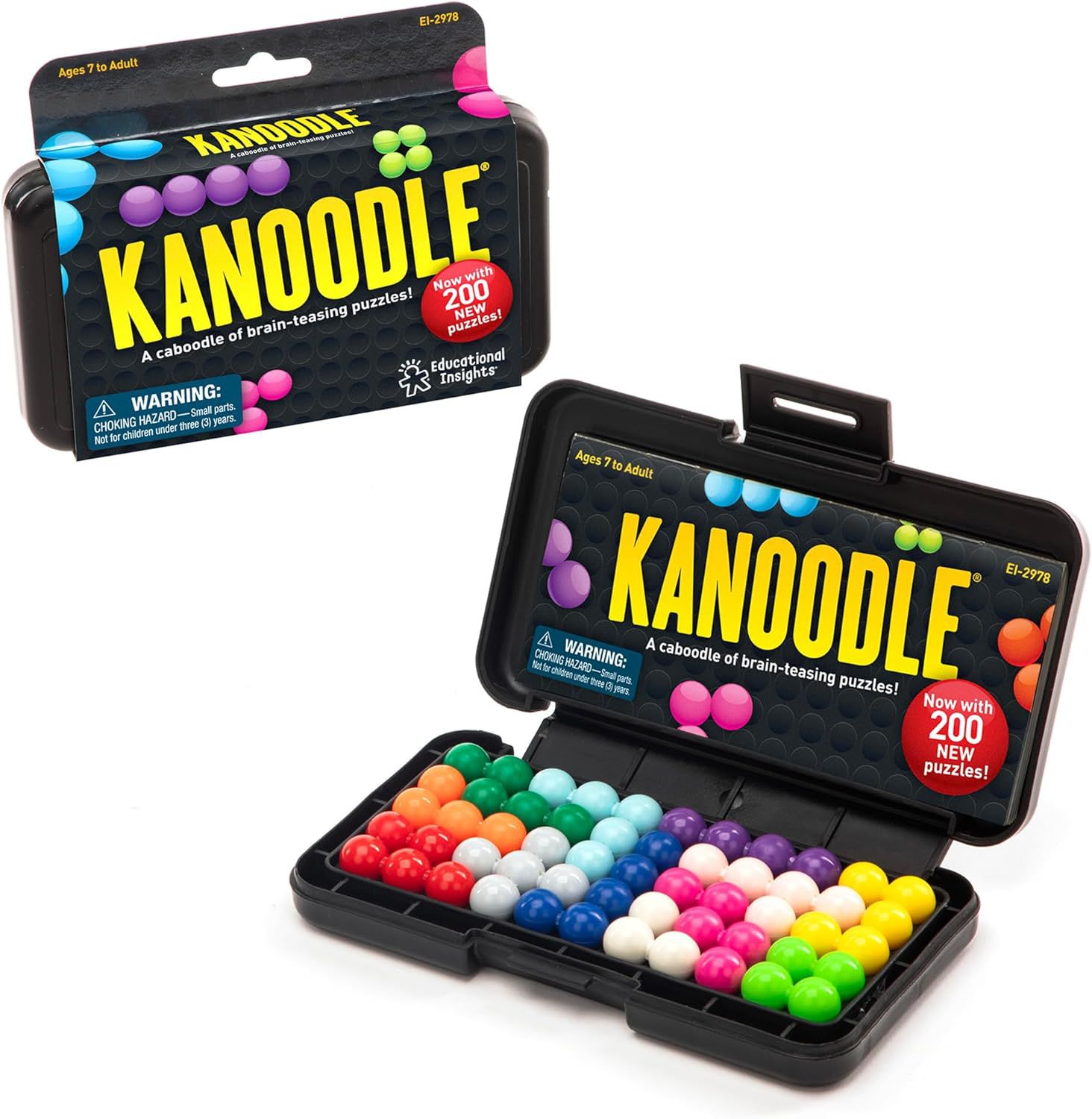 Educational Insights Kanoodle 3D Brain Teaser Puzzle Game
