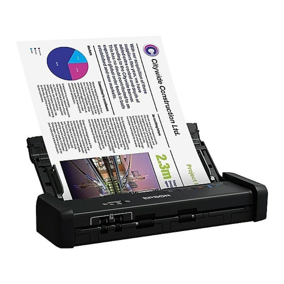 Epson ES-200 Duplex Mobile Color Document Scanner