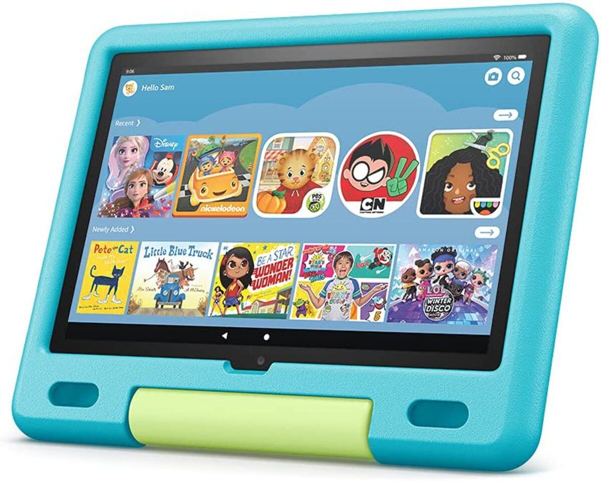 Fire HD 10 Kids Tablet 32 GB Aquamarine