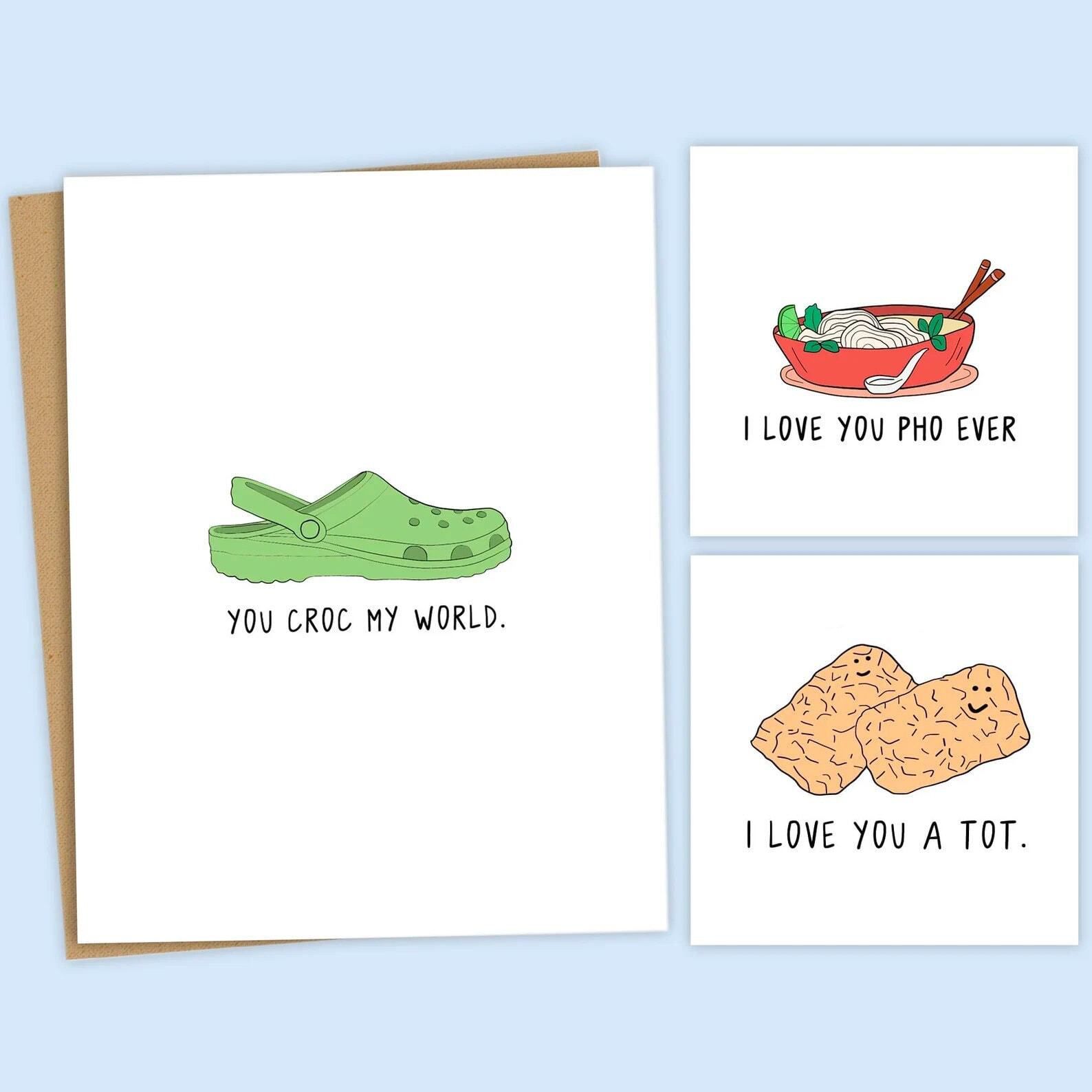 Funny Anniversary & Valentines Day Cards By rockdoodles
