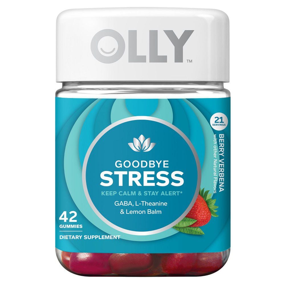 Olly Goodbye Stress Dietary Supplement Gummies