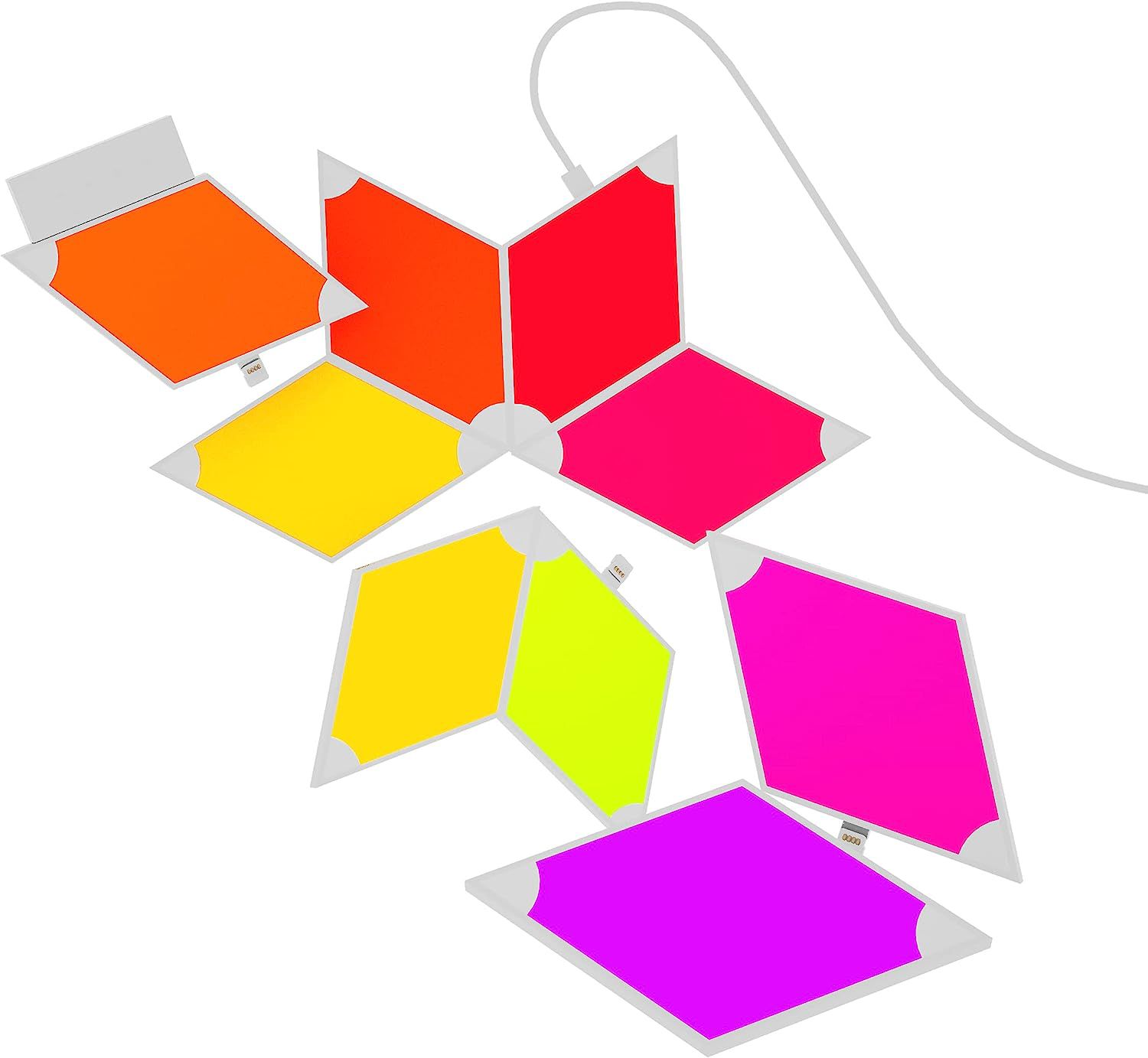 Hexiher Smart Rhombus LED Light Wall Panels
