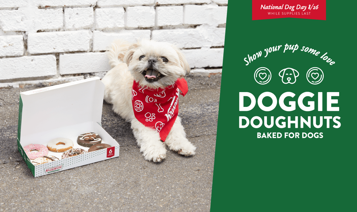 Krispy Kreme's Doggie Doughnuts