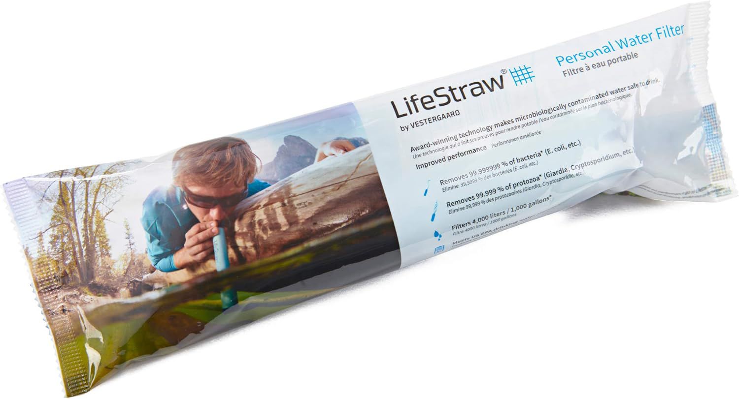 LifeStraw Personal Water Filter, Blue