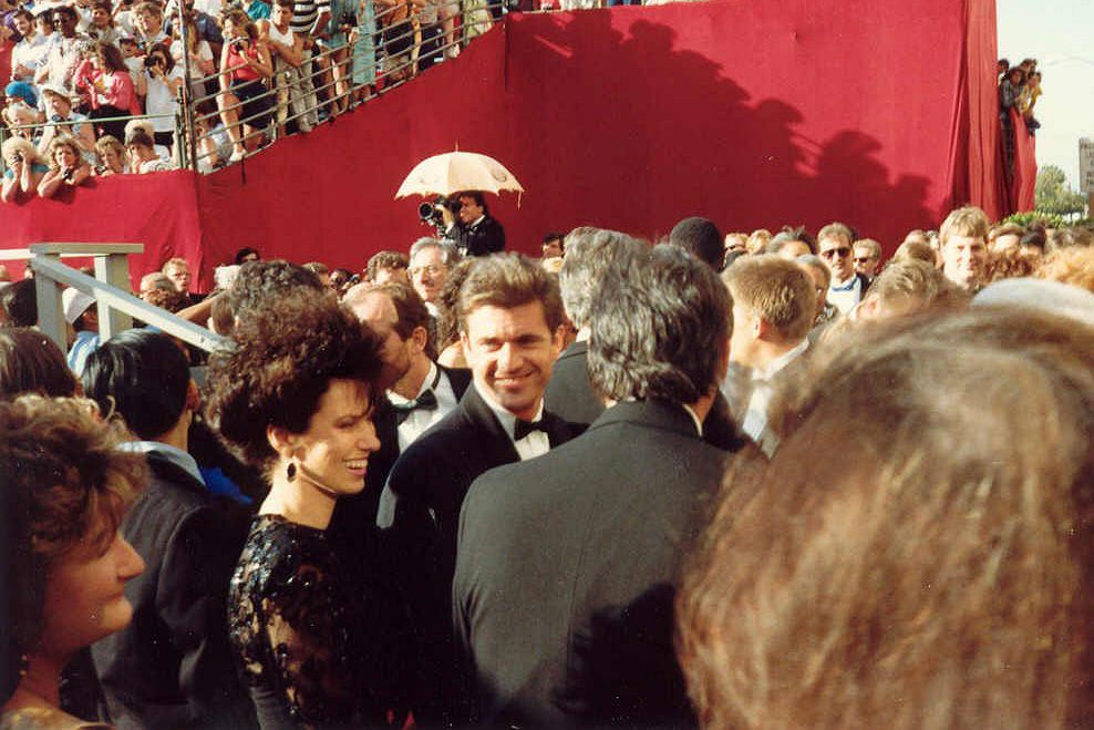 Mel Gibson with wife Robyn