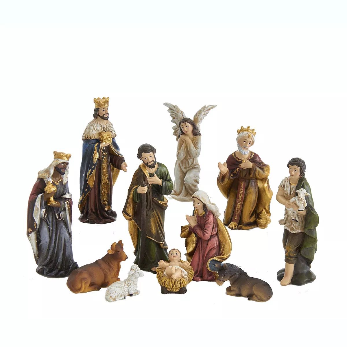 This Reasonably Priced 11-Piece Nativity Set
