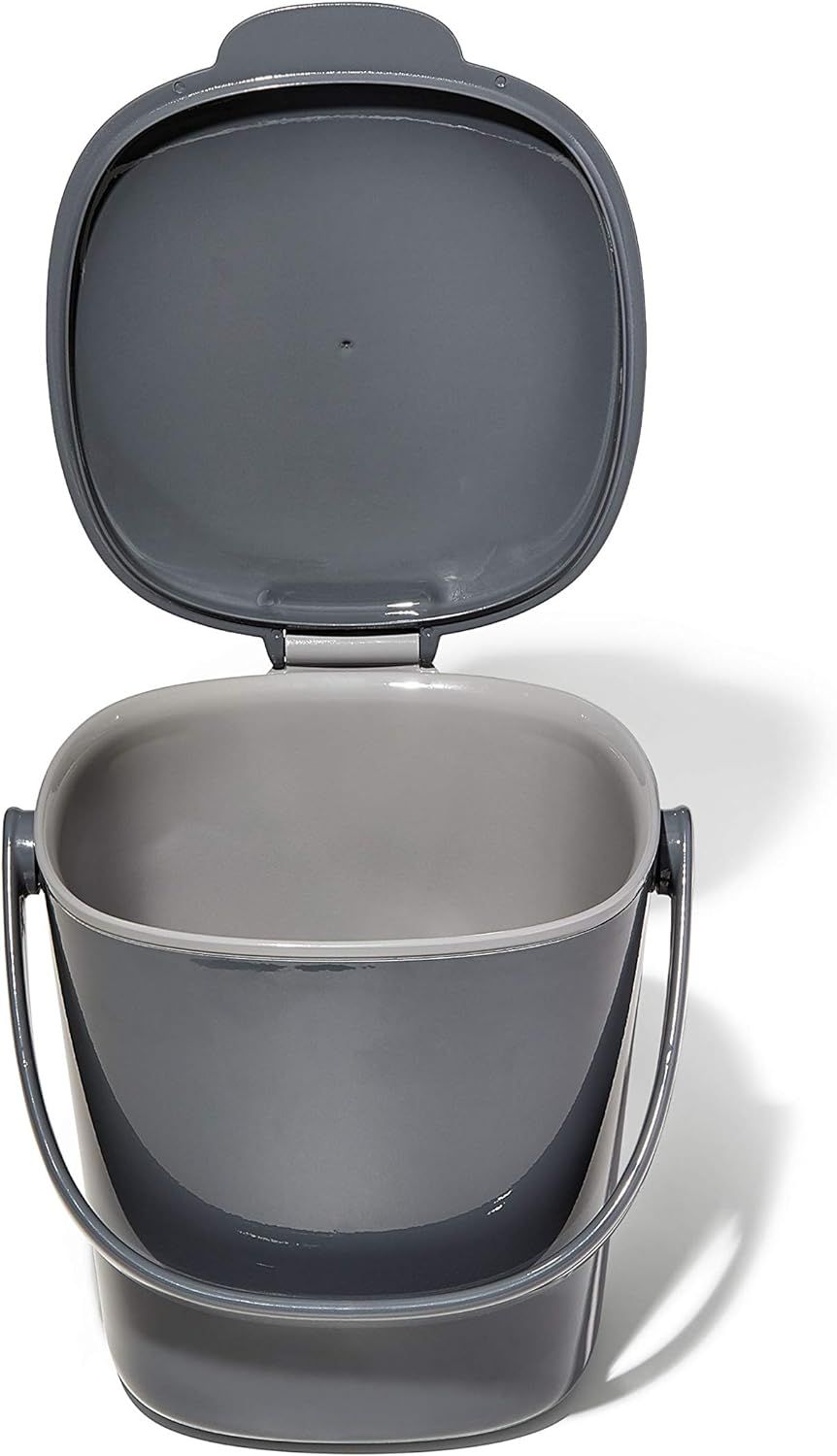 OXO Good Grips Easy-Clean Compost Bin, Charcoal