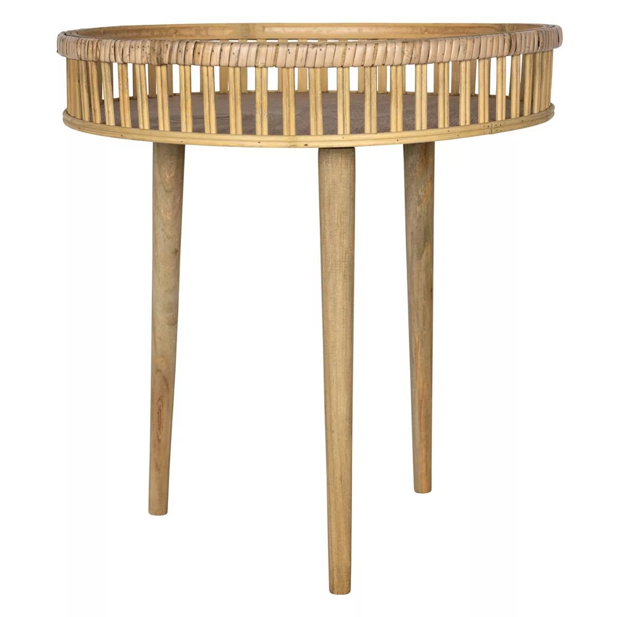 A Rattan Side Table