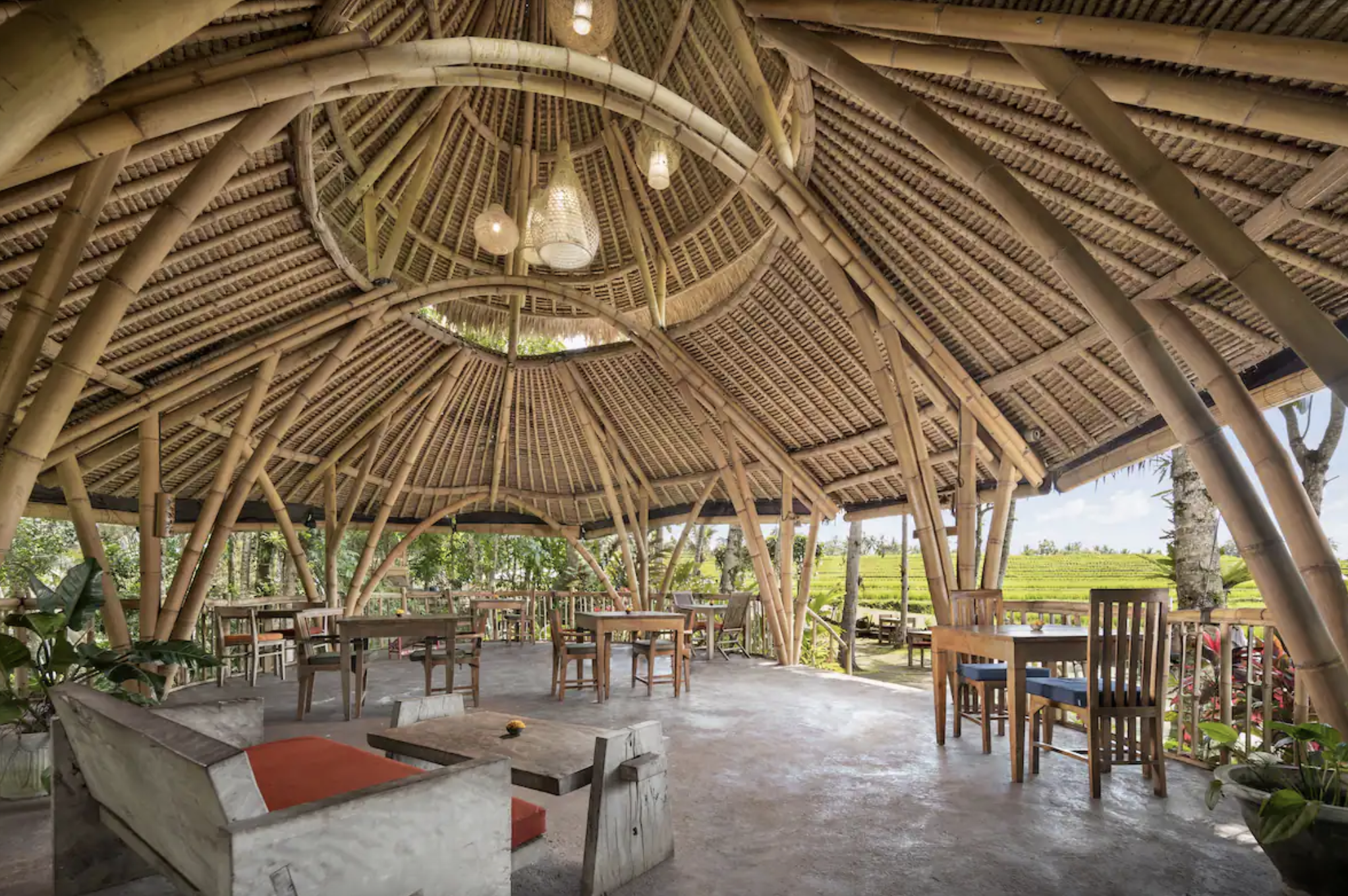 One-Bedroom Bamboo Villa with Riverfront View