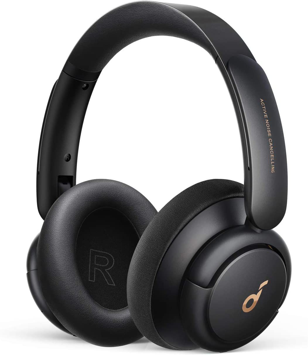 Soundcore Anker Life Q30 Hybrid Active Noise Cancelling Bluetooth Headphones, Black