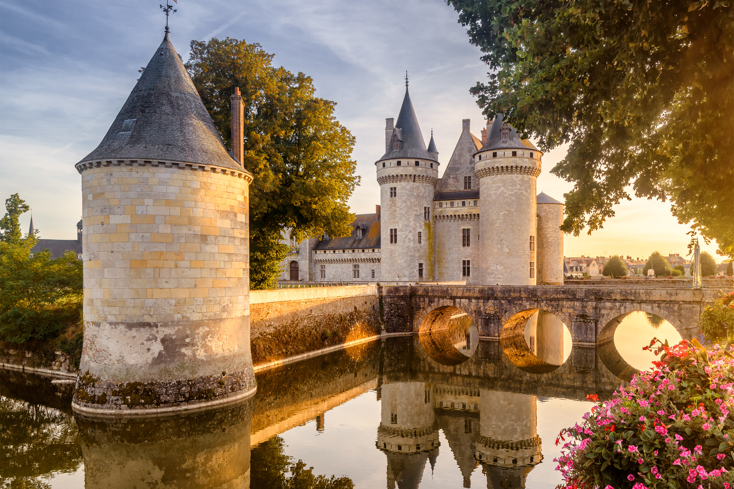 Castle of Sully-sur-Loire, France