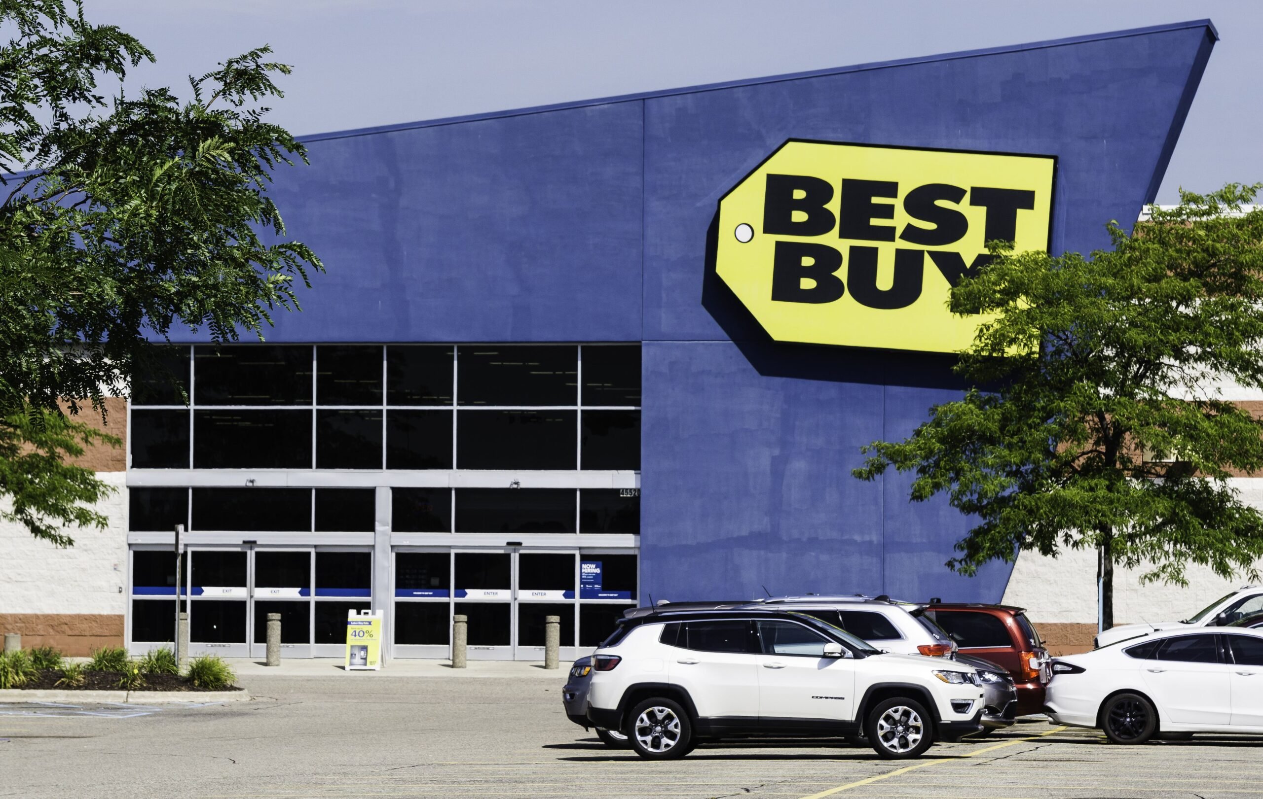 A Best Buy location in Shelby Township, Michigan.