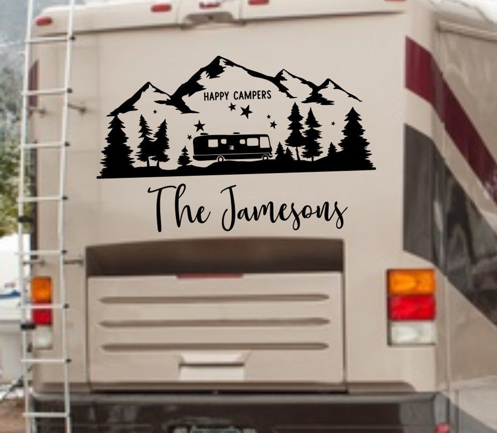 Personalized RV Decal