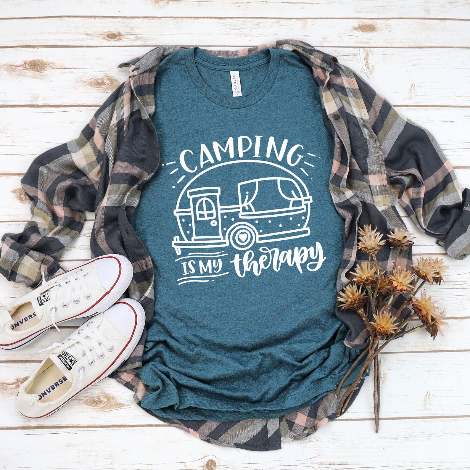 Camping is My Therapy T-Shirt