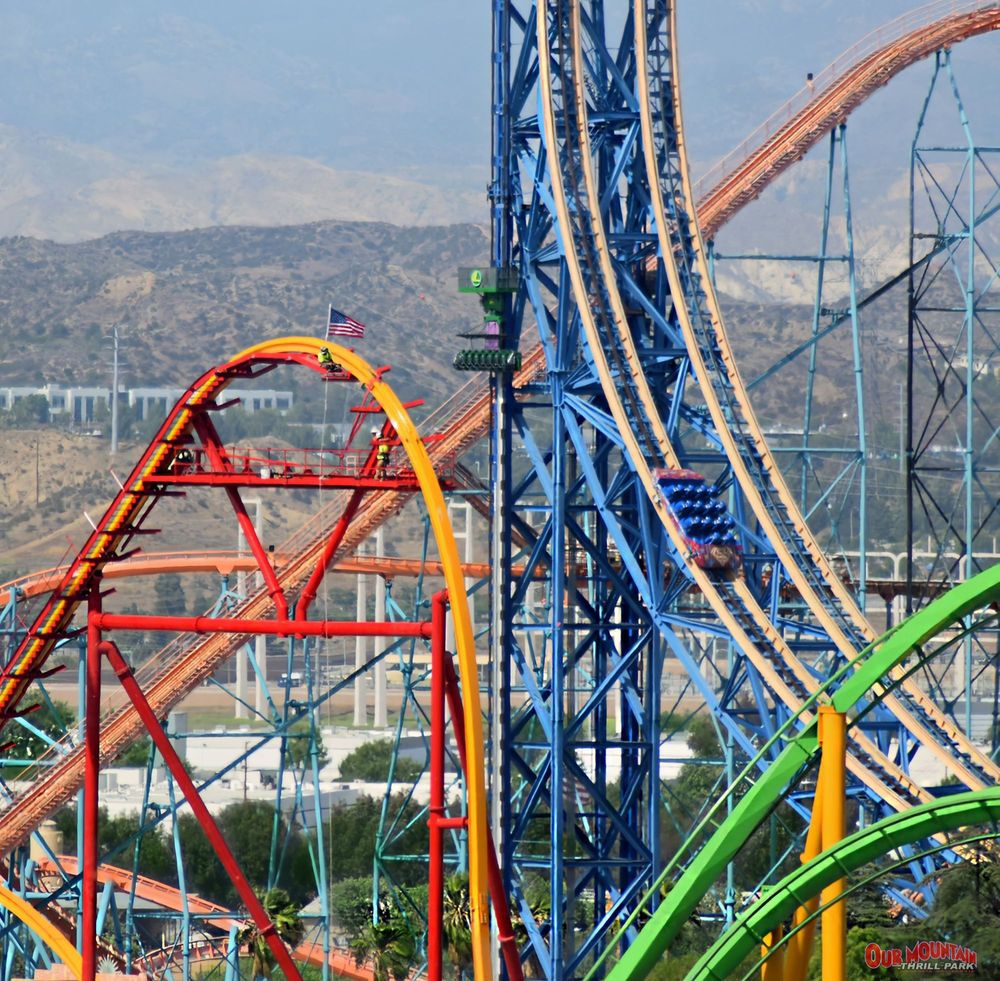 Six Flags Magic Mountain, Valencia, California
