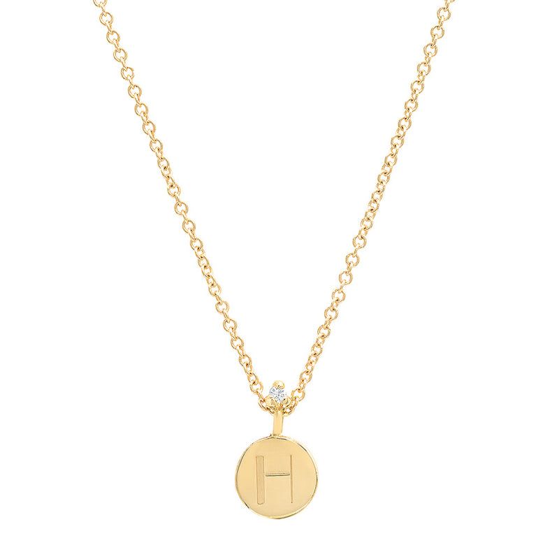 Medallion and Diamond Necklace by Kimberly Doyle