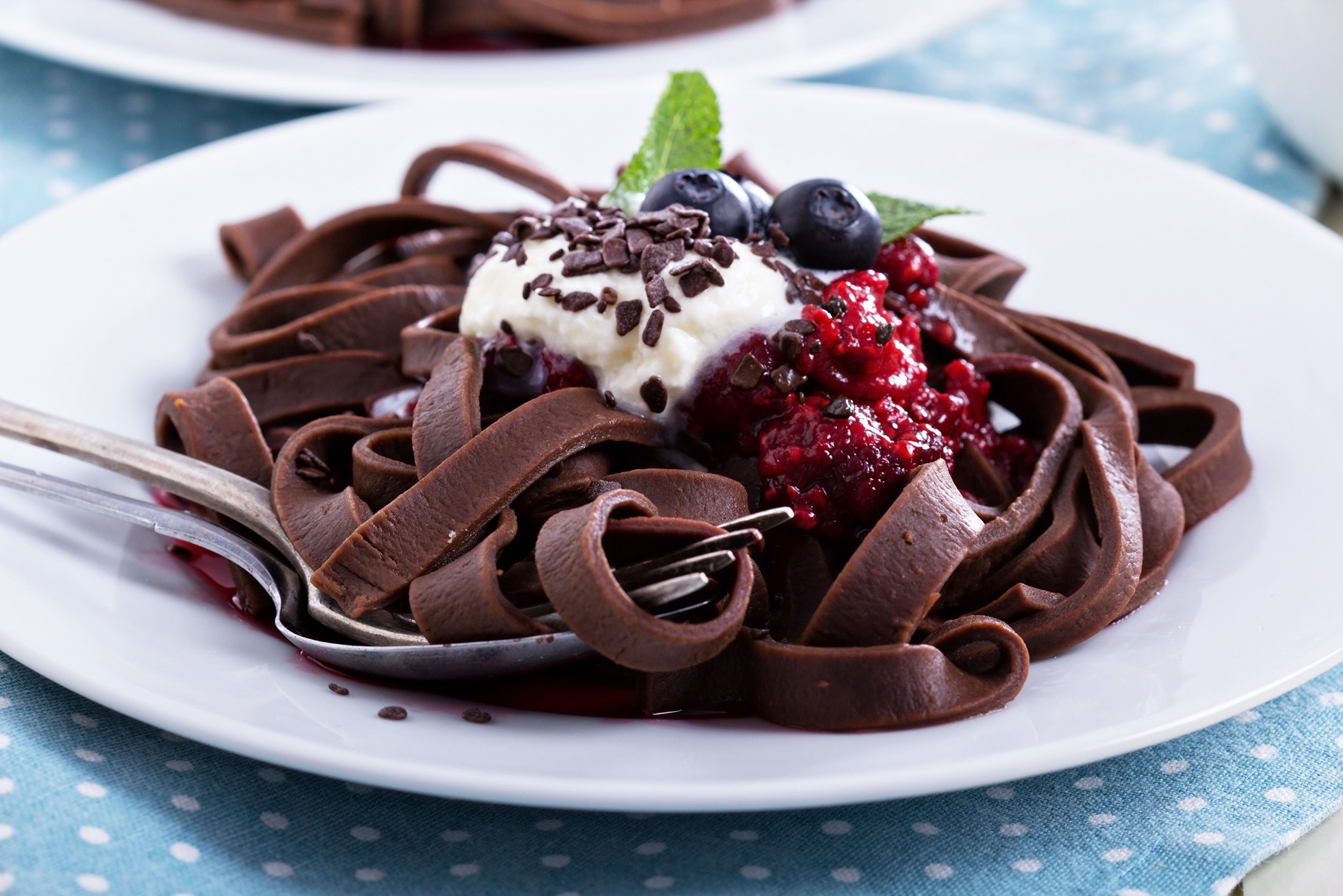 chocolate pasta