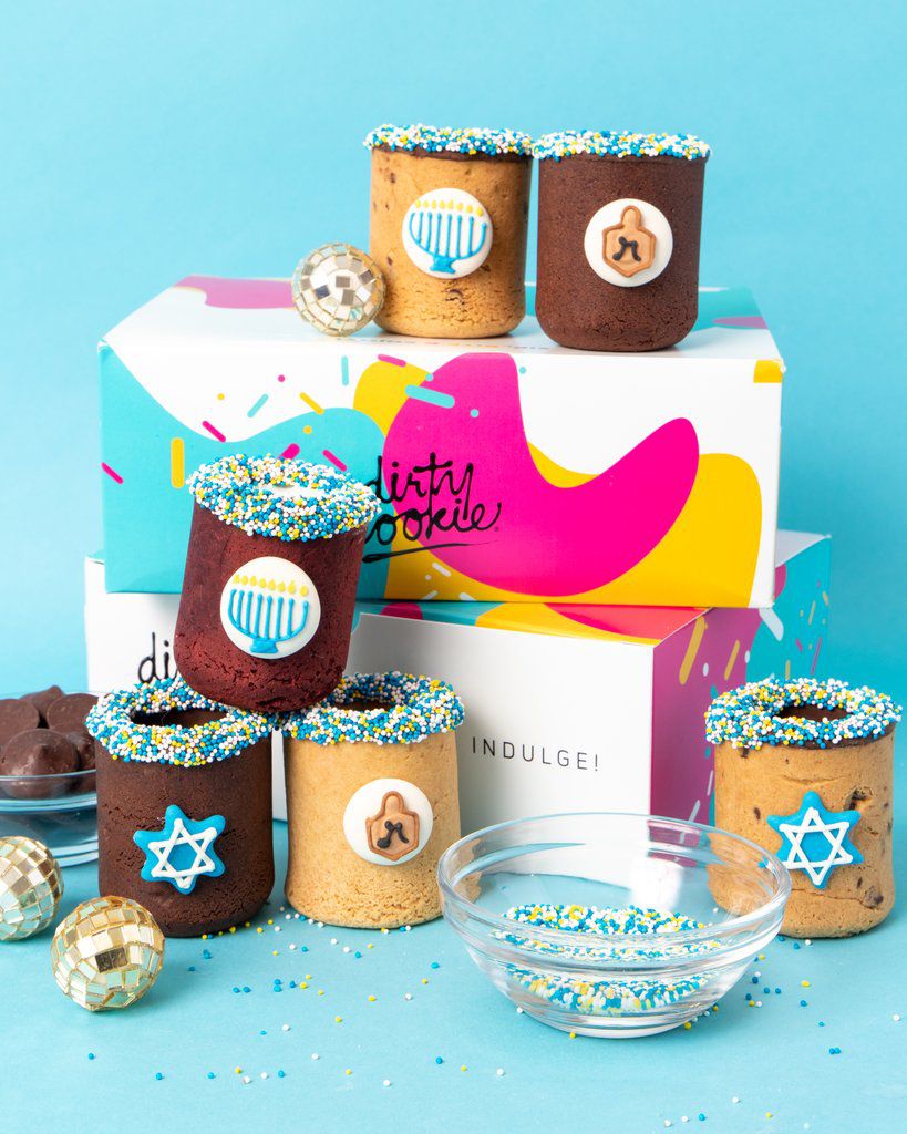 Dirty Cookie Hanukkah DIY Cookie Shot Decorating Kit
