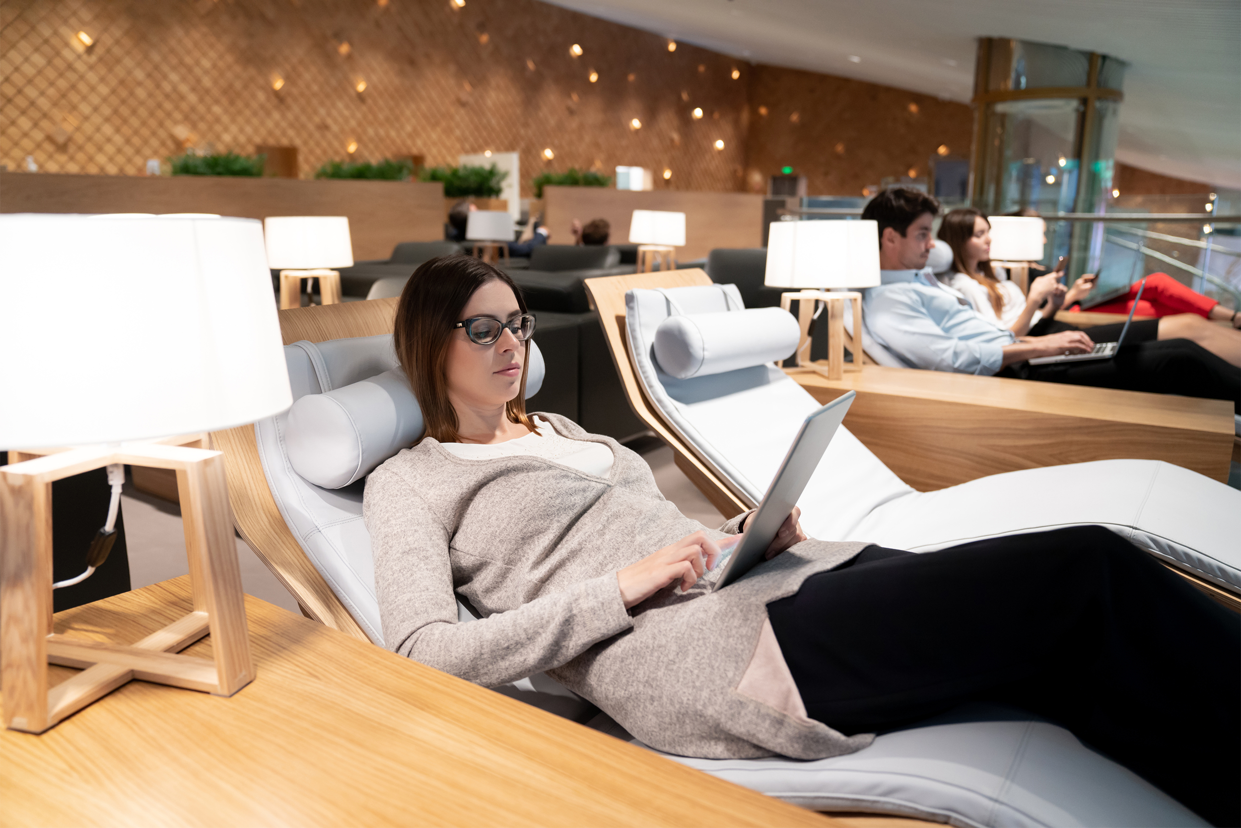 airport lounge