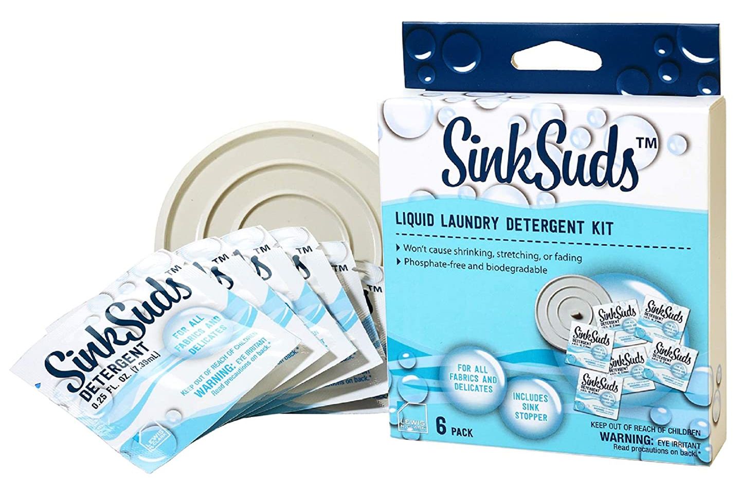 SinkSuds Travel Laundry Kit