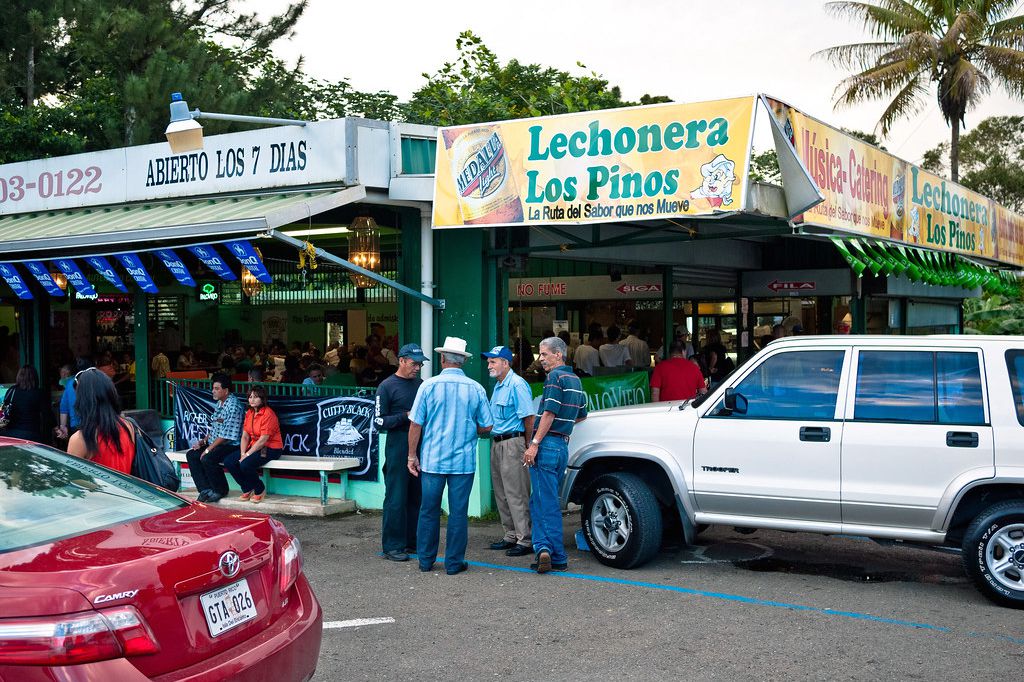 lechonera los pinos on the ruta del lechón