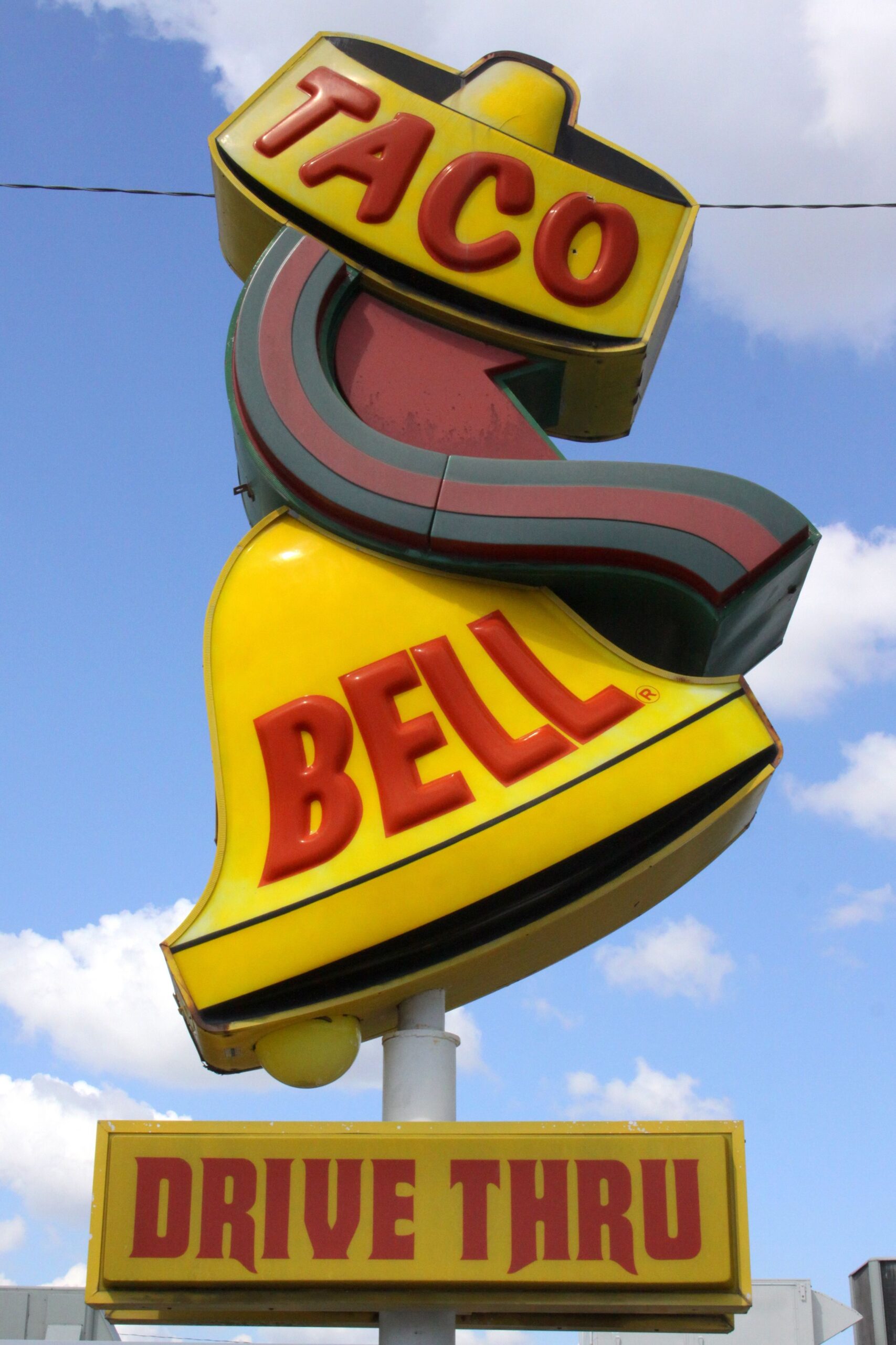 vintage taco bell sign