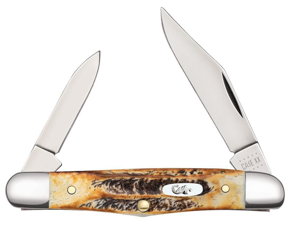 Case Knives 6.5 BoneStag Half Whittler