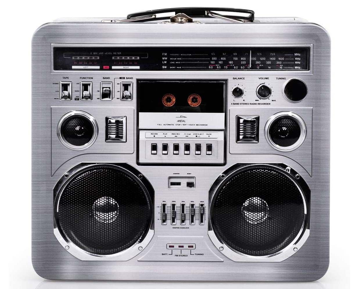 Retro Boombox Radio Lunchbox
