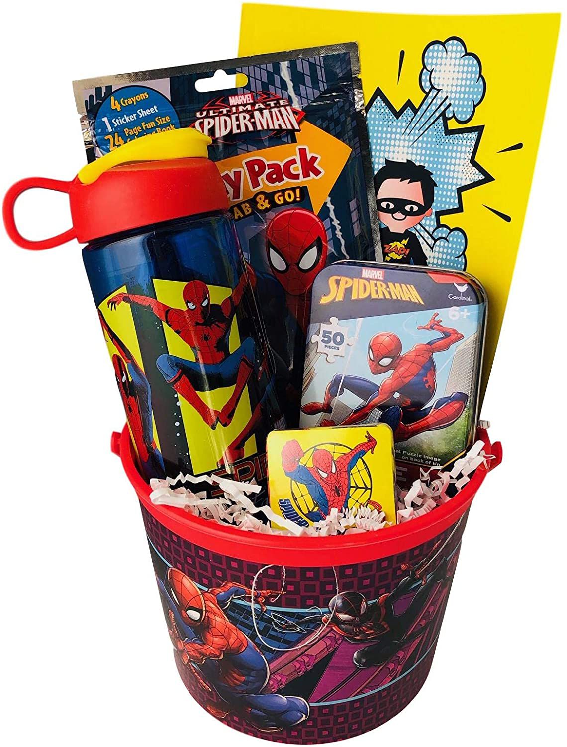 Spiderman Gift Basket