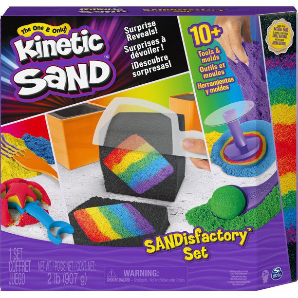 Kinetic Sand Sandisfactory Set