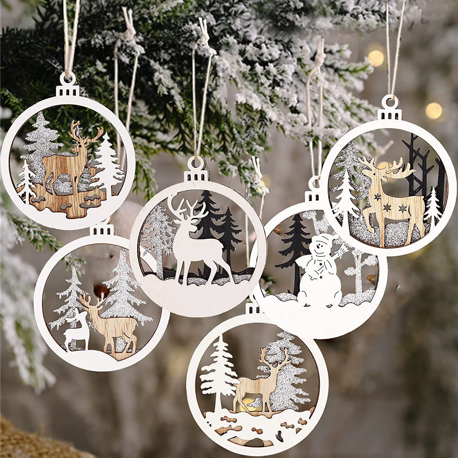 Winter Wonderland 6-Piece Ornaments Set