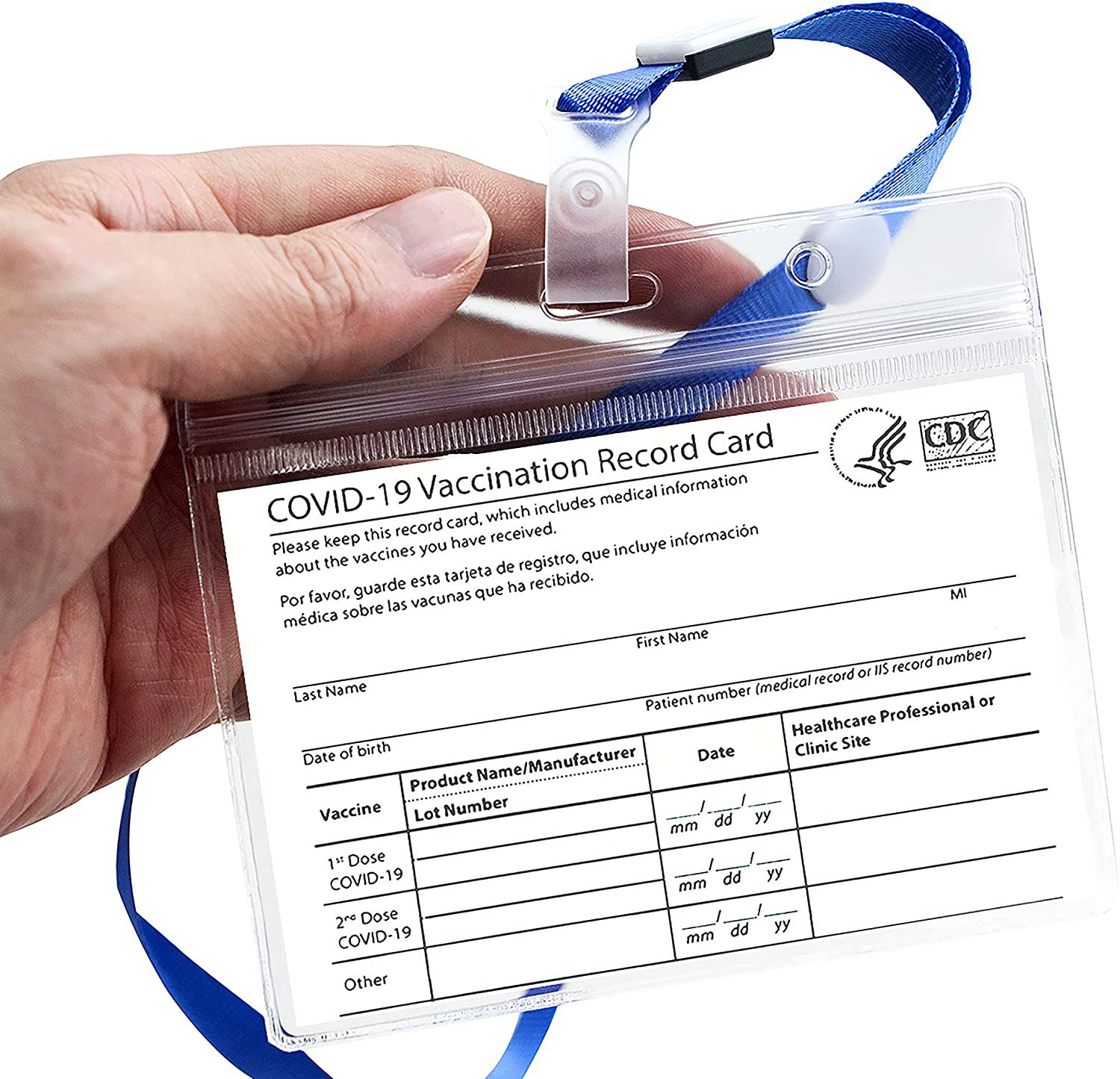 Vaccine Card Protector
