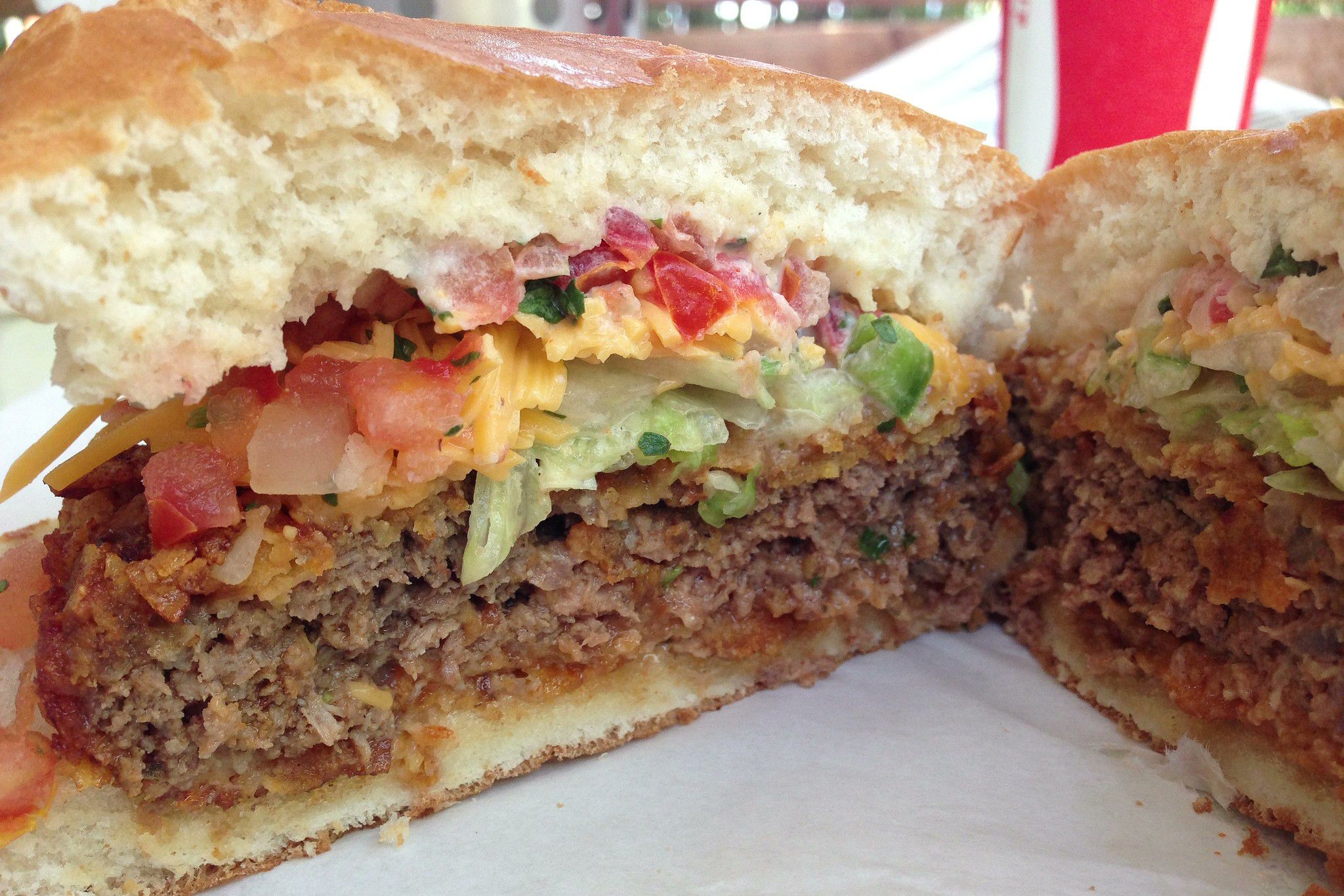 bell beefer imitation burger