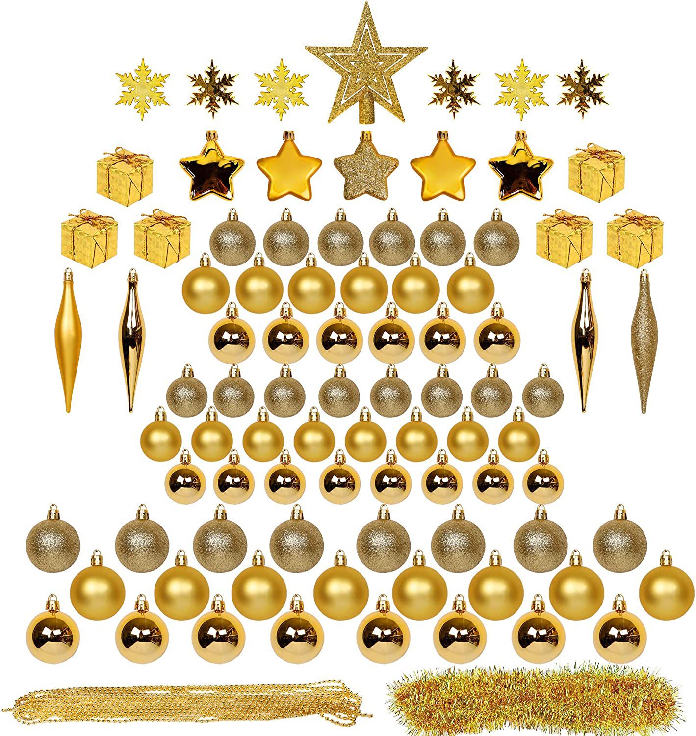 Blissun Christmas Ball Ornaments