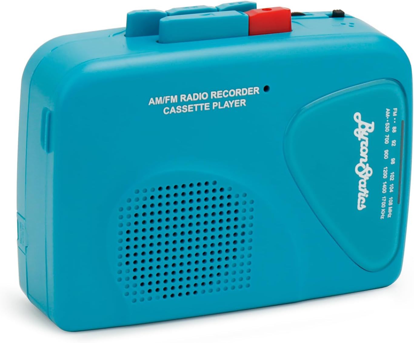 ByronStatics Portable Cassette Player, Teal