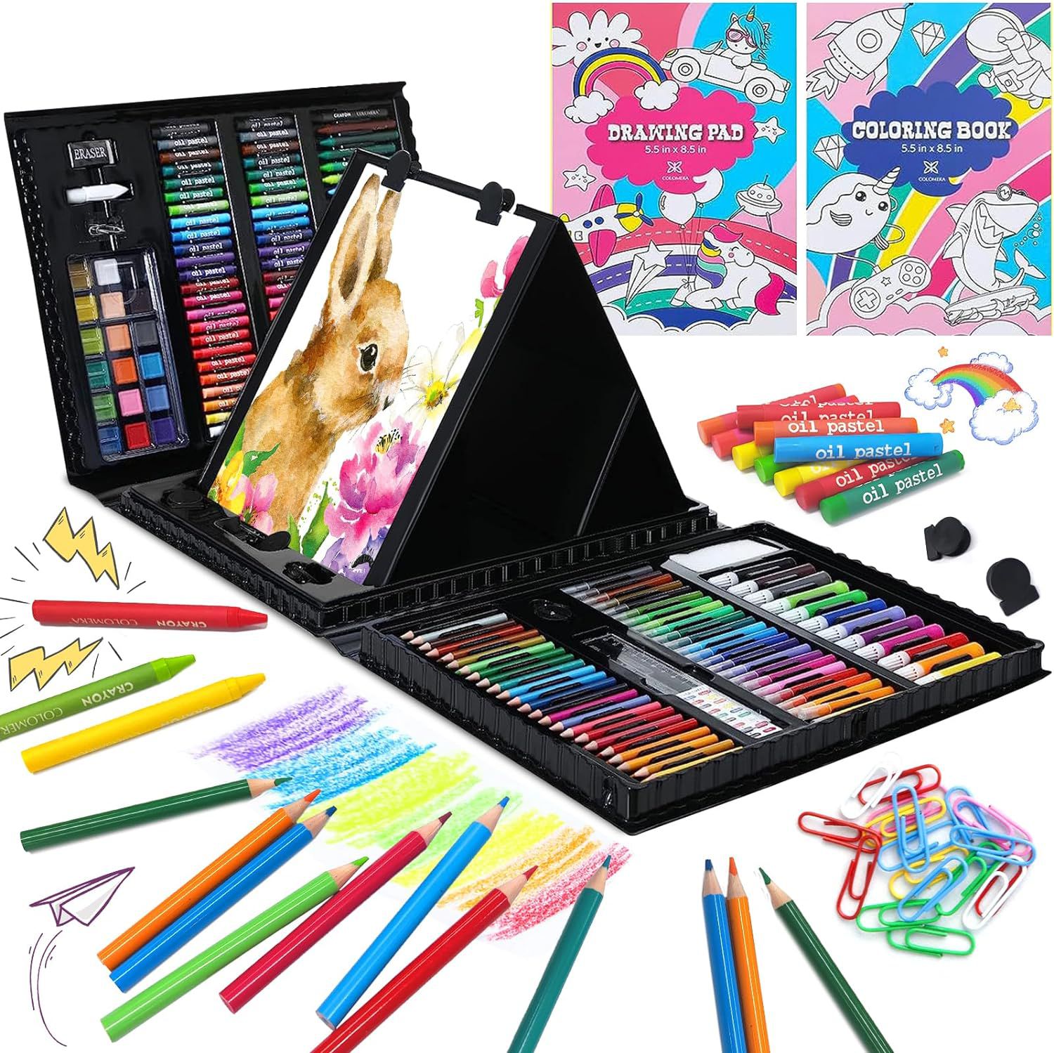COLOMERA ARTS Art Set, 276 Pieces