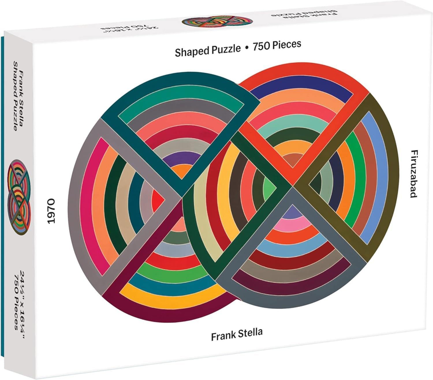 Galison MoMA Frank Stella Shaped Jigsaw Puzzle