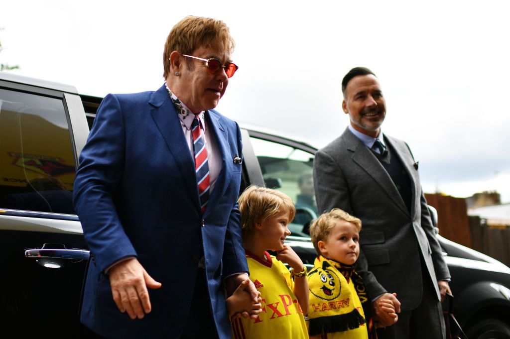 Elton John Family