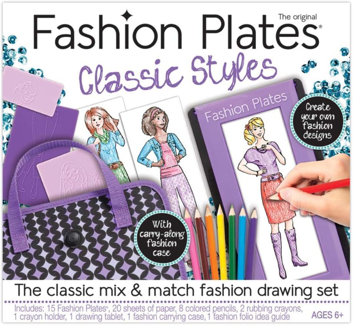 Kahootz Fashion Plates, Classic Styles