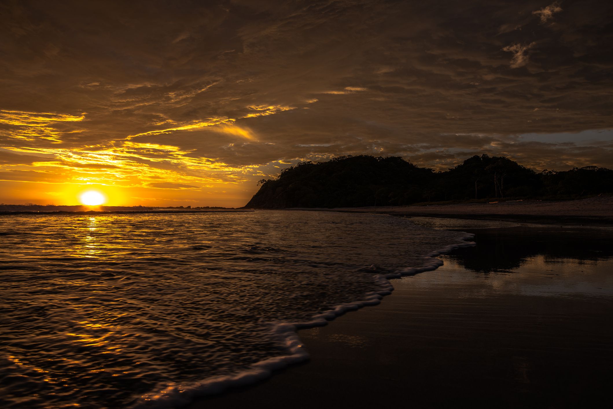 Mel Gibsons Home Playa Barrigona Nicoya Peninsula Costa Rica, During Sunset