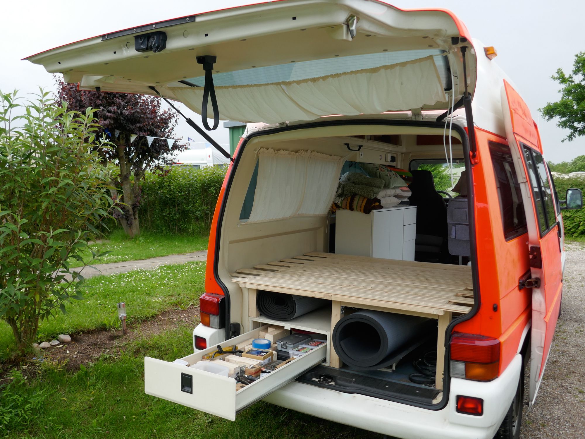 Conversion of a disused ambulance to the motorhome
