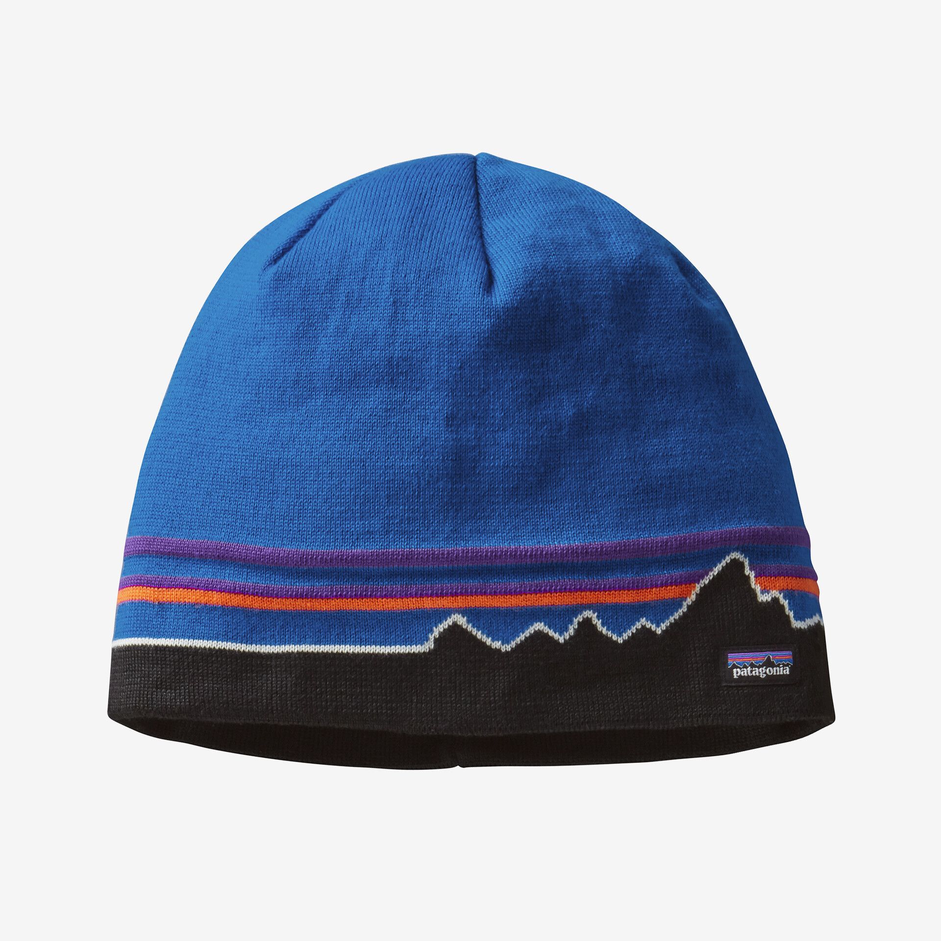 Patagonia Beanie Hat, Classic Fitz Roy: Andes Blue
