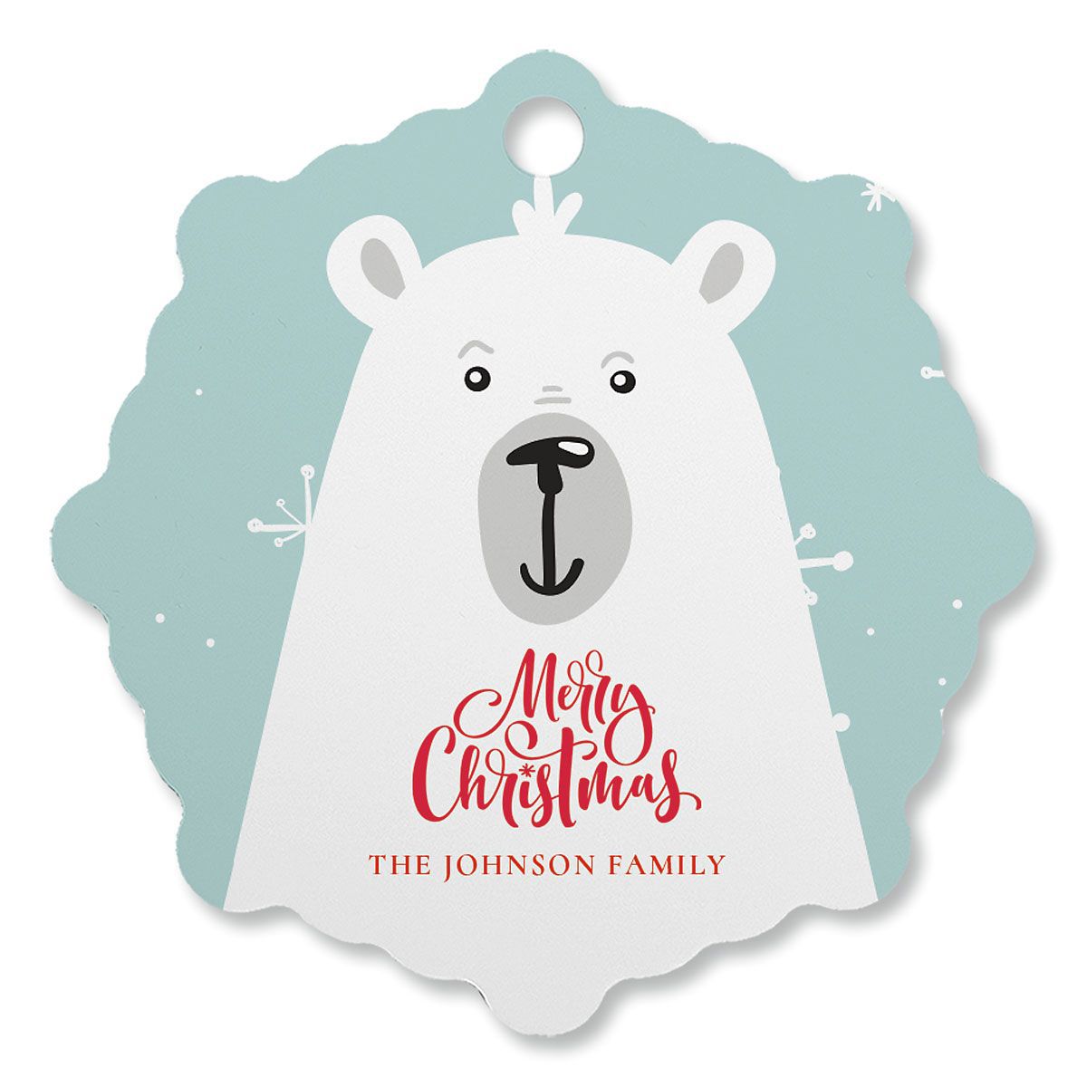 Polar Bear Snowflake