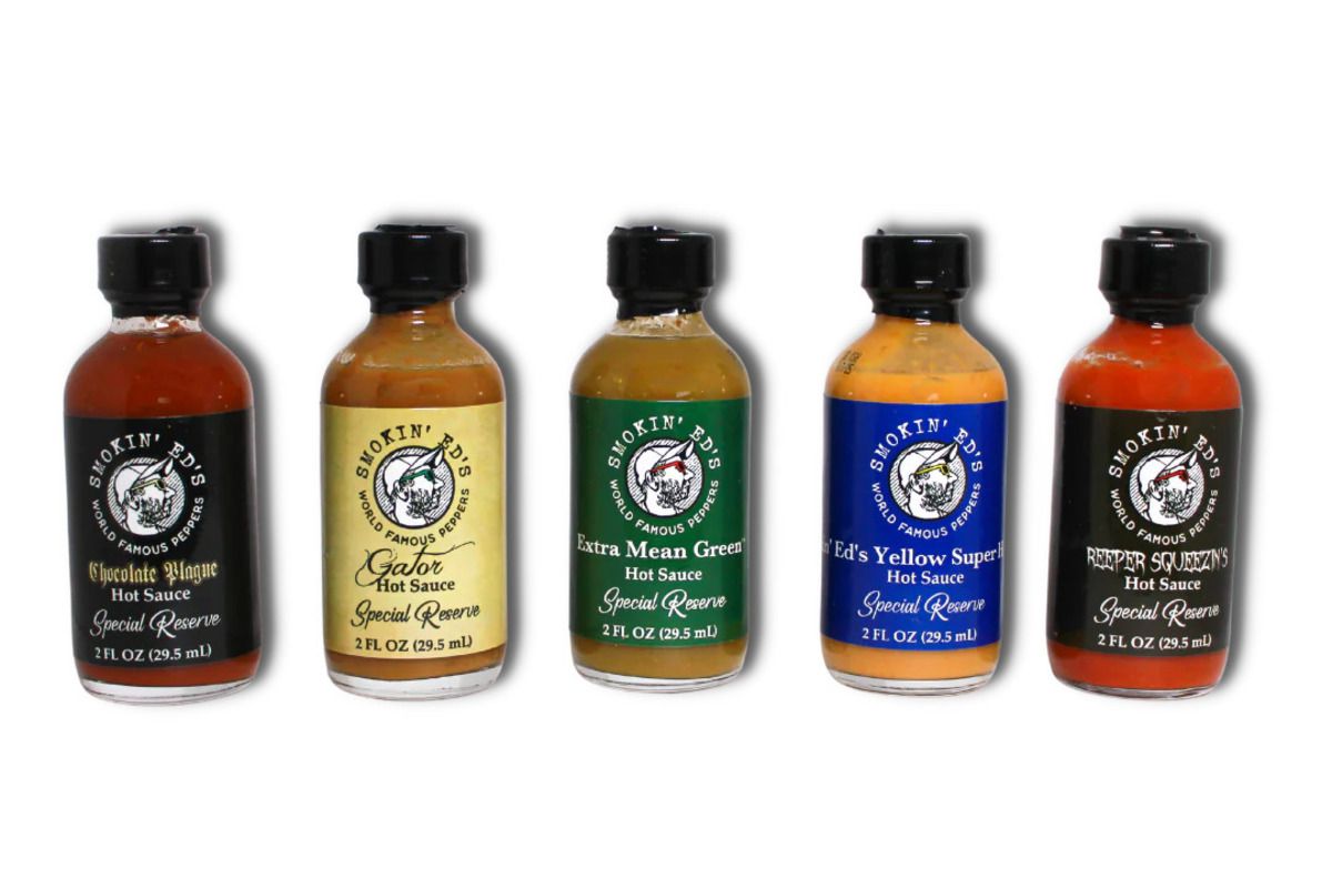 PuckerButt Smokin' Ed's Special Reserve Super Hot Gift Set