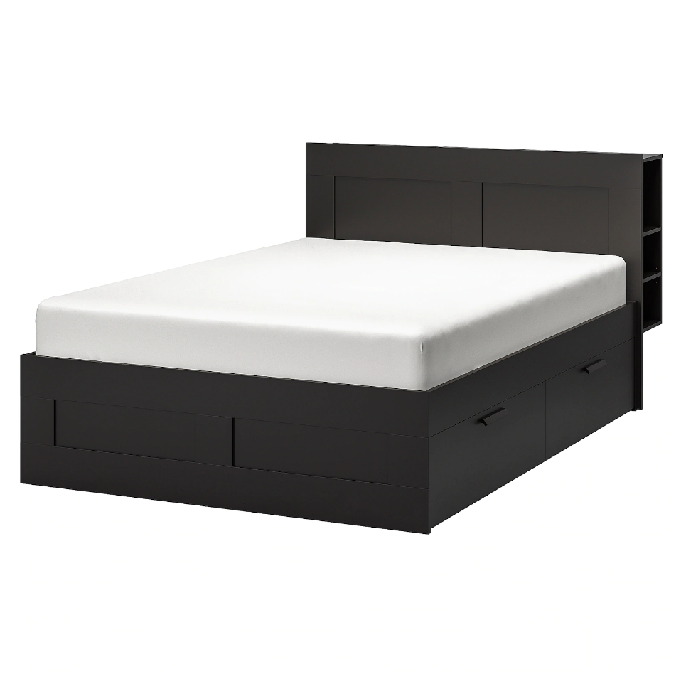 Brimnes Storage Bed