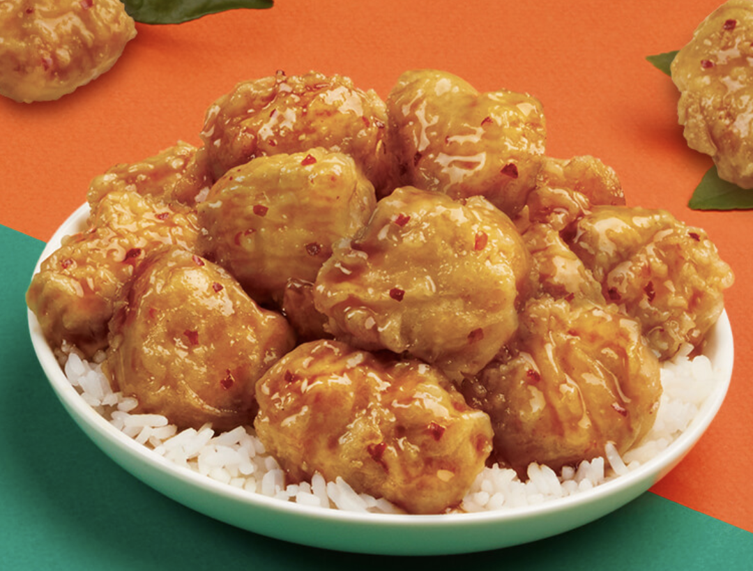 Panda Express Plant-Based Orange Chicken