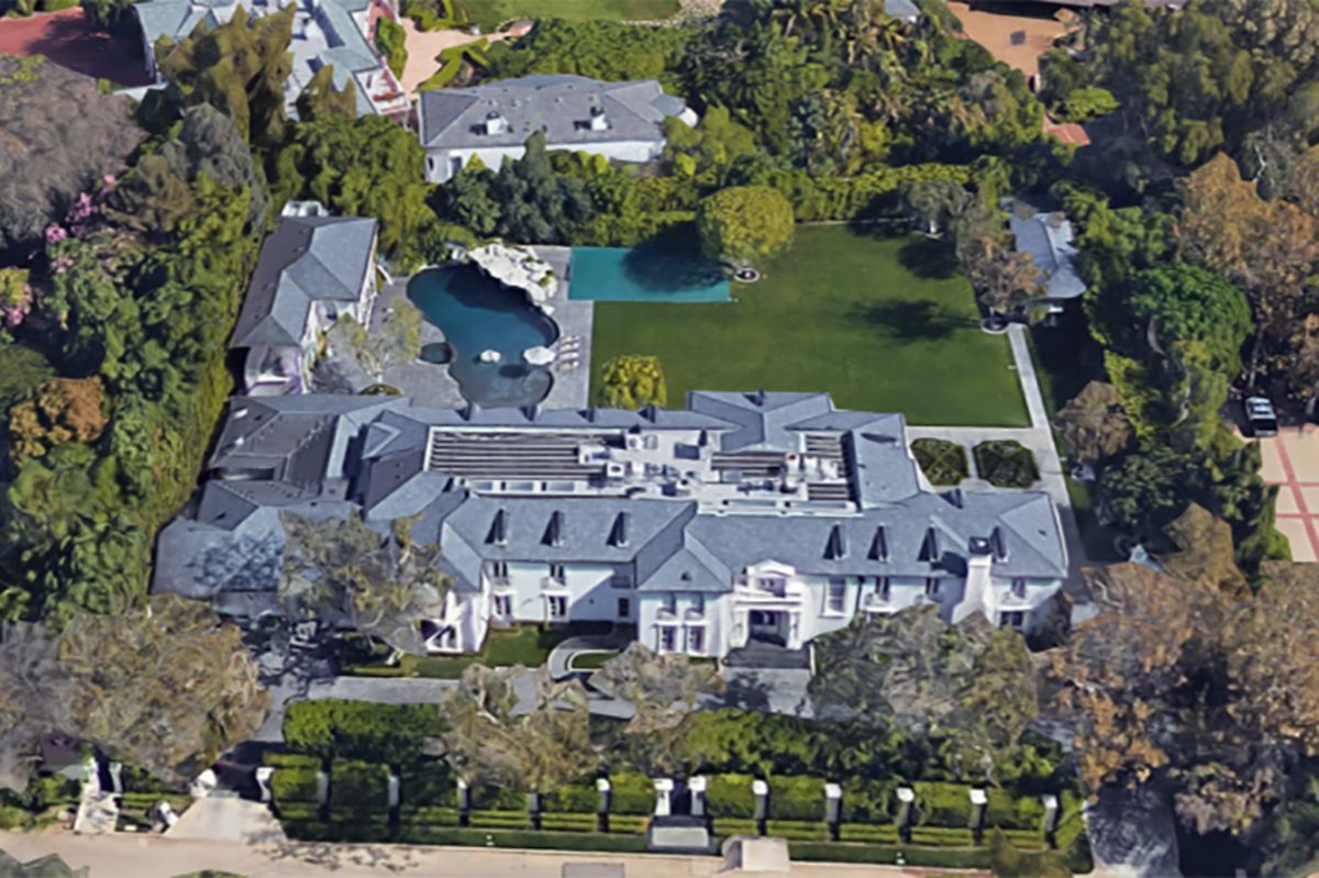 Sean Combs' Home, South Mapleton Drive, Holmby Hills, CA 90077