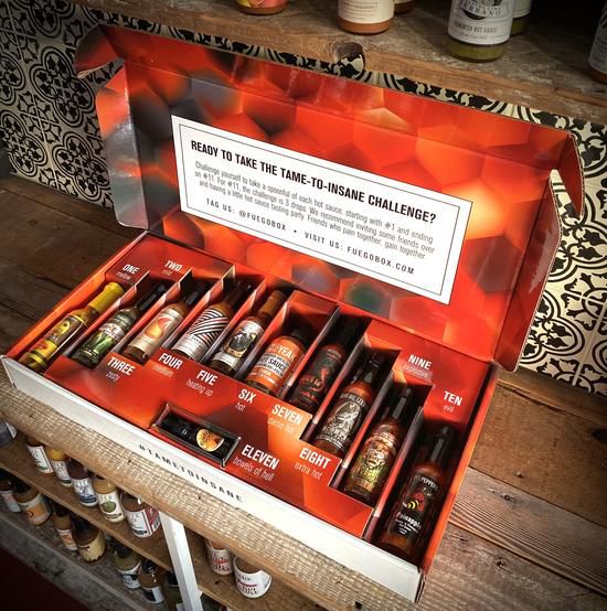 Tame to Insane Challenge Box