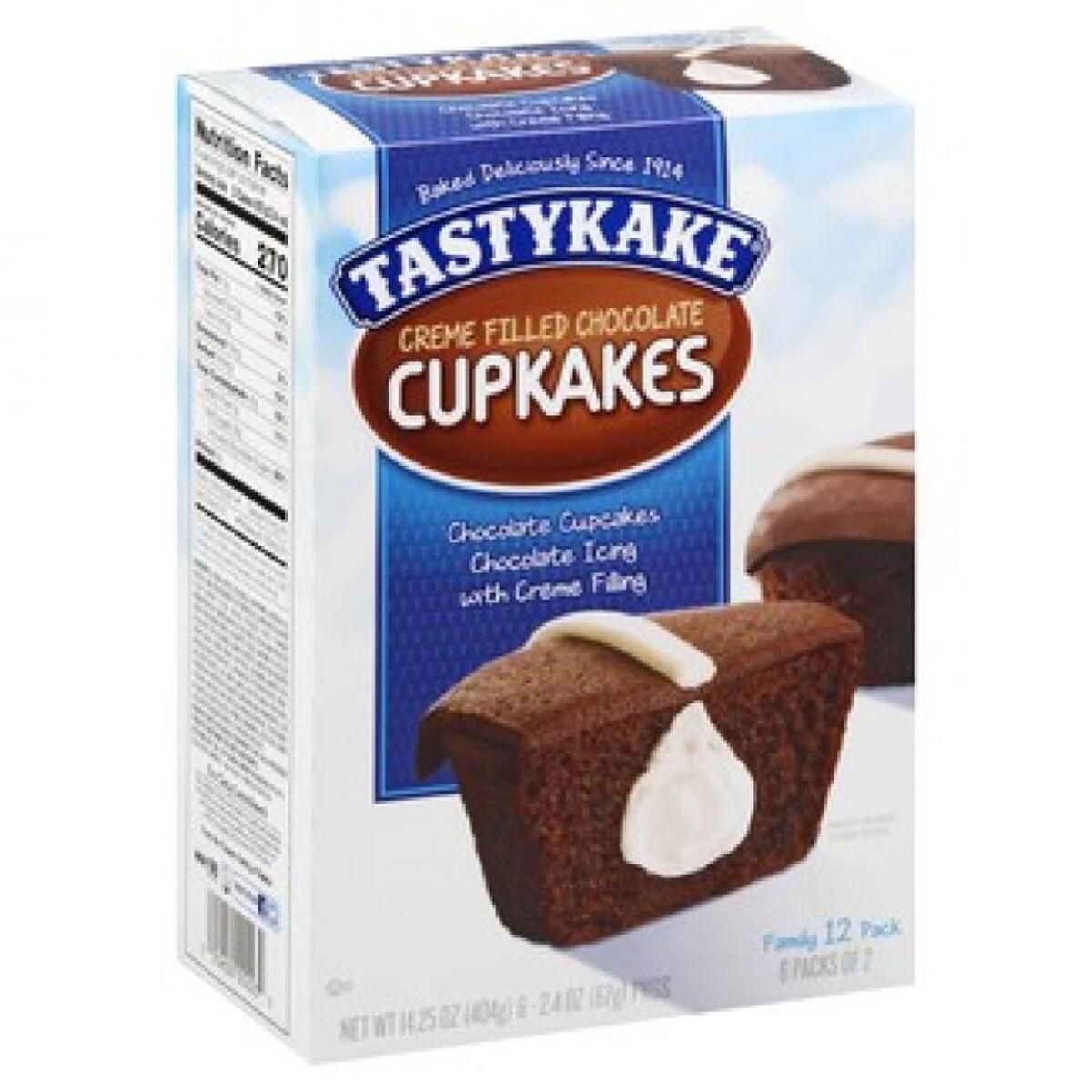 Tastykake Cupcakes Creme Filled Chocolate Cupcakes